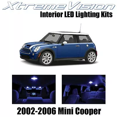 $9.99 • Buy XtremeVision Interior LED For Mini Cooper 2002-2006 (7 Pcs)
