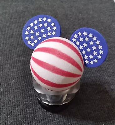 Retired! Micky Mouse Disney Antenna Topper. Red White & Blue  Flag 4th Of July  • $12