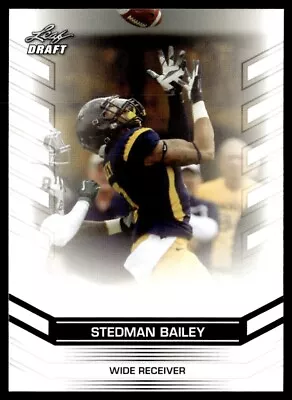 2013 Leaf Draft Stedman Bailey Rookie West Virginia Mountaineers #66 • $2.09