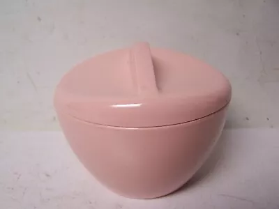 Vintage MCM Windsor Melmac Sugar Bowl W/lid Pink Jar 414-2 Trinket Dish • $7.99