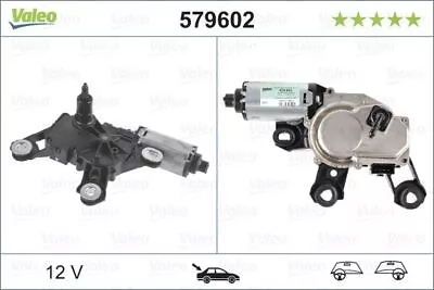 Valeo 579602 Rear Window Windscreen Wiper Motor 12V Replacement Spare LHD RHD • £106.41