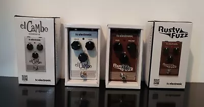 Pair Of TC Electronics Guitar Pedals El Cambo And Rusty Fuzz • £18