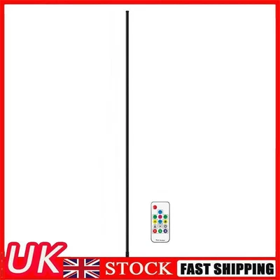 £33.09 • Buy 1.2M Modern LED Corner Lamp RGB Colorful Floor Light Remote Control Indoor Decor