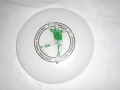 Vintage 1977 WHAM-O National Championships Green Player 9  Flying Disc • $13.99