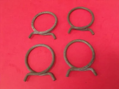 NORS 40s 50s 60s 1 7/8  ID Spring Type Vacuum/ Water Fuel Hose Clamps Mopar Ford • $10