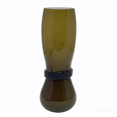 Simon Moore For Salviati Large Fasciati Murano Glass Vase • $750.99