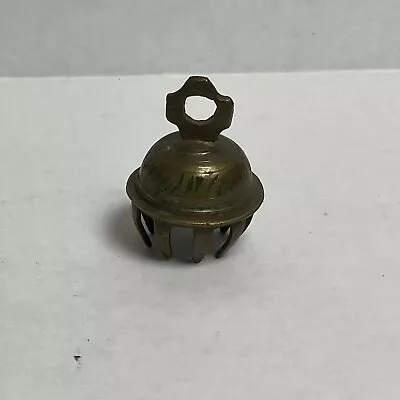 Vintage Etched Brass Tibetan Elephant Claw Temple Bells • $19.99