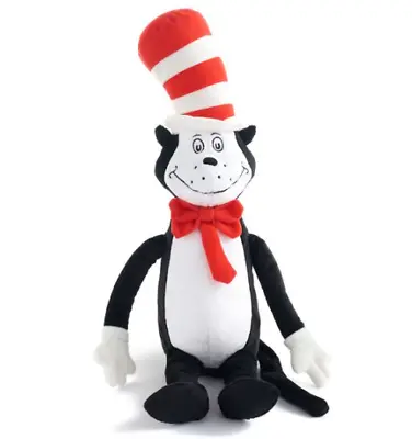 $15.91 • Buy NWT Kohl's Cares CAT IN THE HAT Stuffed Animal BLACK RED Soft Touch 20  PLUSH