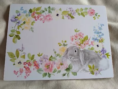 Laura Ashley Single Placemat New Easter  Rabbit Hare Spring Xmas Beautiful Rare • £8.99