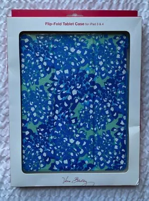 Vera Bradley Flip-Fold Tablet Case In BLOOMS BLUE 14679-564 + NEW + FREE SHIPPIN • $17.99