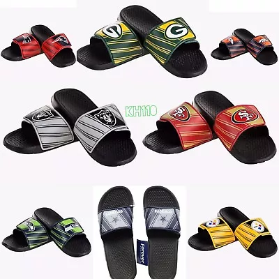NFL Team Men's Legacy Shower Sport Slide Flip Flop Sandals • $29.99