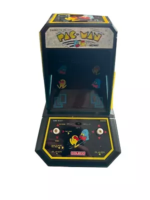 Vintage 1981 COLECO Midway PAC-MAN Mini Arcade Table Top Game ~ Works~ • $69.99