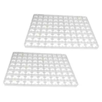 2x 88 Grids Chicken Egg Tray Duck Quail Bird Poultry Storage Holder Pallet • £20.29