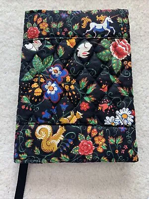 Vera Bradley Retired Rare Tavern On The Green Book Cover Quilted USA • $49