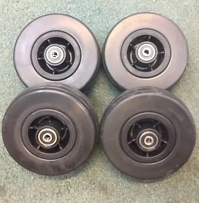 Lot Of (4) 6  Caster Wheels Jazzy Wheelchairs Select Elite Quantum 600 Edge 614 • $34