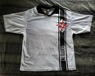 Vintage 1996/97 METALLICA Load Soccer Jersey Shirt Size Men's XL  • $99.99