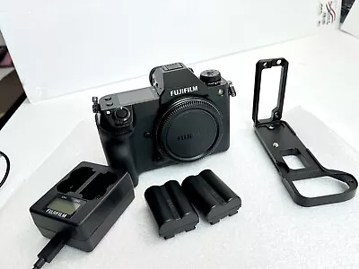 Fujifilm GFX 50S II 51.4MP Mirrorless Camera - Black (Body Only)  PLUS EXTRAS • $1650