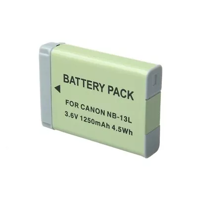 1250mAH Battery Pack For Canon NB 13L Power Shot SX720 HS Power Shot SX730 G5 X • $32.99