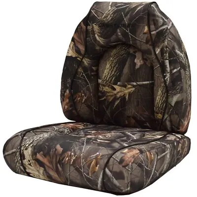 $265.36 • Buy Crestliner Boat Seat Cushions 2157549 | Hardwoods Camouflage (2PC Set)