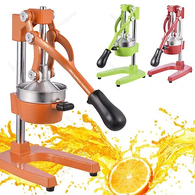 Stainless Steel Manual Juicer Hand Lemon Juice Squeezer Fruit Press Extractor • £34.99