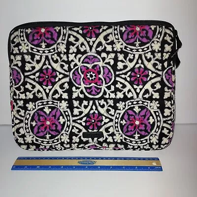 Vera Bradley Soft Quilted & Padded 14 X 11 Inner Pocket Zip Laptop Case NWOT  • $26