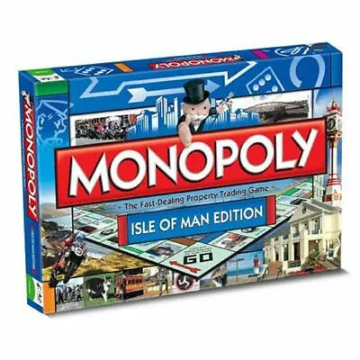 Monopoly | Isle Of Man Edition | Fun Classic Family Regional Board Game • £29.98