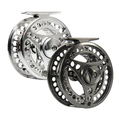 Fly Reel 3/4 5/6 7/8 9/10WT CNC Machined Aluminum Fly Fishing Reels Extra Spool • $16.58