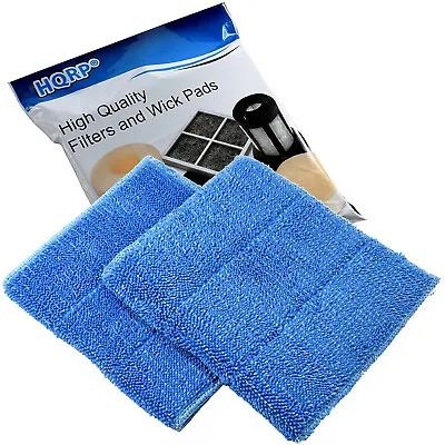 2-Pack Blue Steam Mop Pads For HAAN BS FS HD HS MS SI SV Series Steamers • $11.95