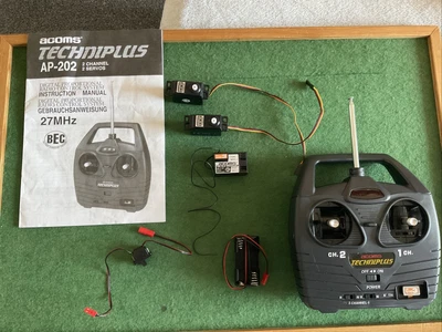£55 • Buy ACOMS TECHNIPLUS AP-202 TRANSMITTER 2 CHANNEL 27mhz  No Box.