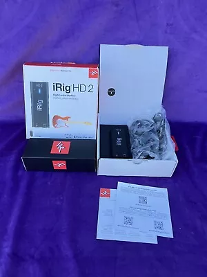 IK Multimedia IRig HD 2 Guitar Interface For IOSMac And PC • $74