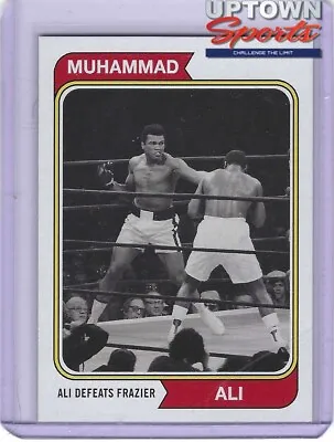 2021 Topps Muhammad Ali  People’s Champ -card #44 Ali Defeats Frazier ( • $4.50