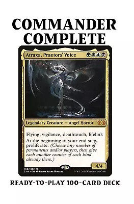 Atraxa Praetor's Voice PROLIFERATE COUNTERS POISON Magic MTG Commander Deck • $149.99