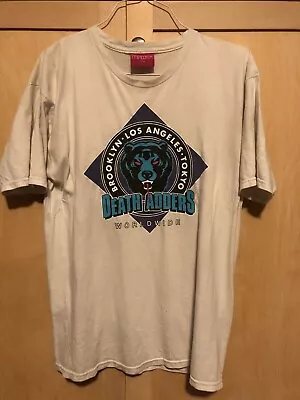 MNWKA Mishka White Death Adders T-Shirt Sz L • $33.25