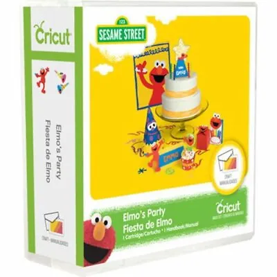 Cricut Cartridge Elmo's World Party Sesame Street Birthday • $23.79