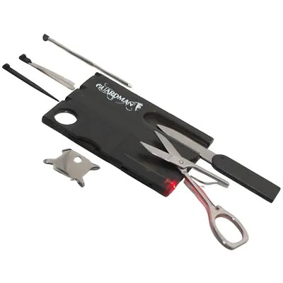 Credit Card Tool Survival Card Knife With LED Light - Gift For Dad - Boys • $11.99