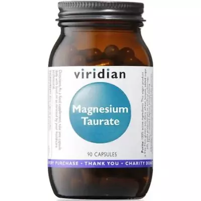 Viridian Magnesium Taurate 90 Veg Caps • £25.99