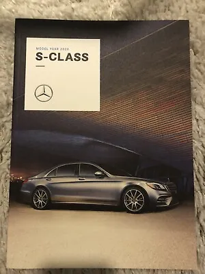 2020 MERCEDES-BENZ S-CLASS 60-page Original Sales Brochure • $16.95