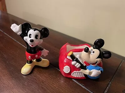 Mickey Mouse Figure And Trinket Holder • $6