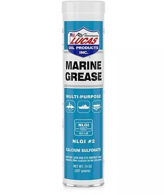 Lucas Oil 10320 Marine Grease Multi-Purpose Heavy Duty OBCS 14 Ounce 1 Pack • $15.33