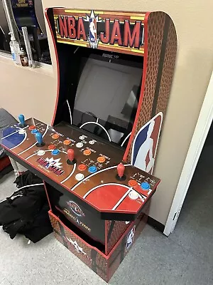 Arcade1Up NBA JAM W/ Riser & Stool • $500