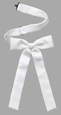 Kentucky Colonel White Bow Tie With Band Western Cowboy Square Dance USA Made • $11.95