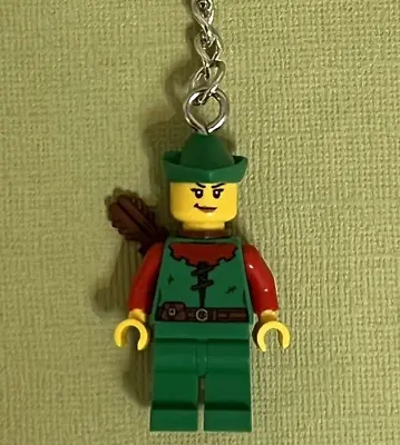 Forest Woman Robin Hood Minifigure Key Chain/keyring/keychain/ring Xmas Gift • $18.95