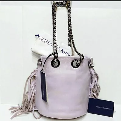 Rebecca Minkoff Light Lilac Bruni Fringe Bag Nwt • $198