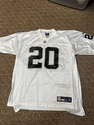 Darren McFadden #20 Oakland Raiders Reebok Authentic NFL Jersey Mens Size XL USE • $29