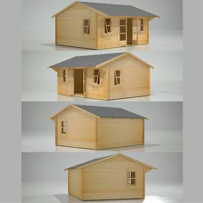 Log Cabin Summer House Garden Office Man Cave Outdoor Room 4.75m X 4.15m • £1020