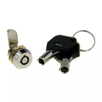 2 Set Drawer Tubular Cam Lock For Door Mailbox Cabinet Cupboard Tool With 4 Keys • £6