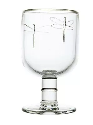 La Rochere France Dragonfly Glass Goblet ~ 1 Glass • $15