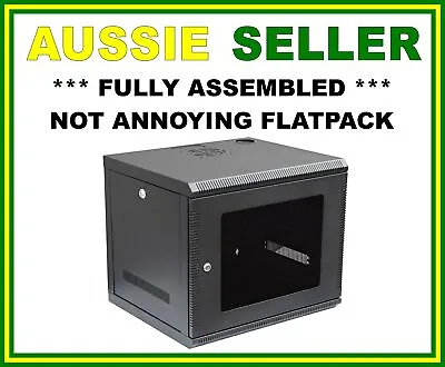 6RU Wall Mountable Data Rack Cabinet Network W=530mm(19 Inch) H=360mm D=450mm 6U • $105