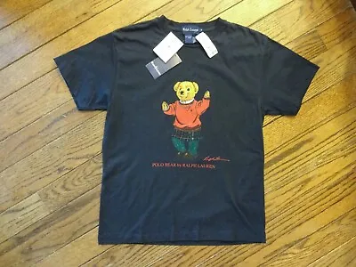 NWT RARE Men's Vintage Ralph Lauren T Shirt- Bear Wearing Kilt    Size Small • $89.99