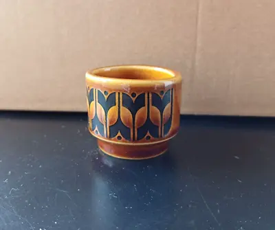 Hornsea Pottery Heirloom Brown Egg Cup 1970s • £3